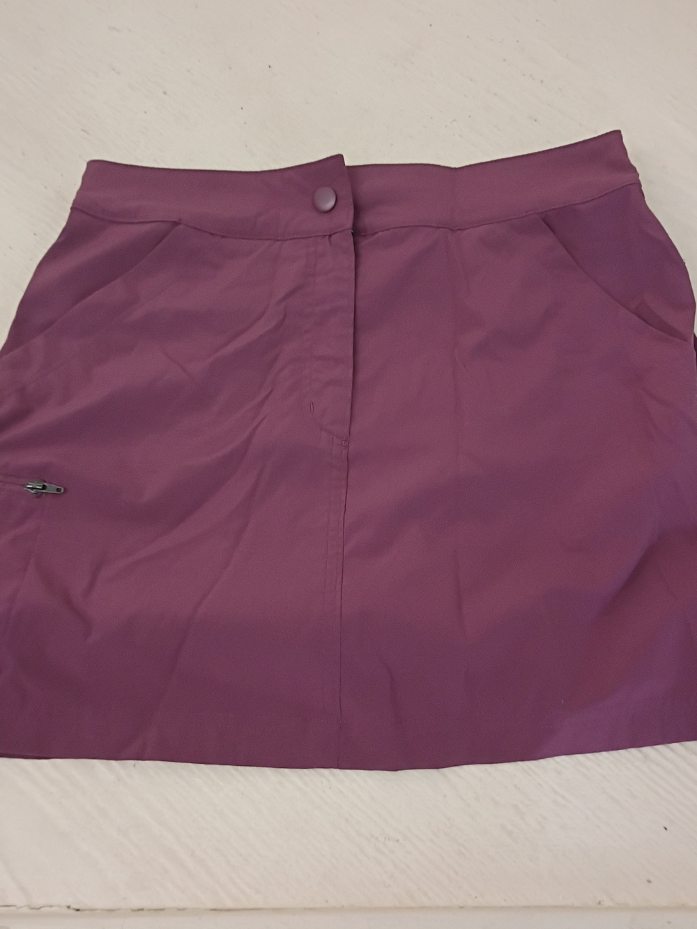 32 Degrees Plum A-Line Athletic Skirt